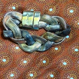 Braided Metal Bracelet